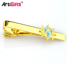 2016 Wholesale cheap custom metal tie clip with tie clip box